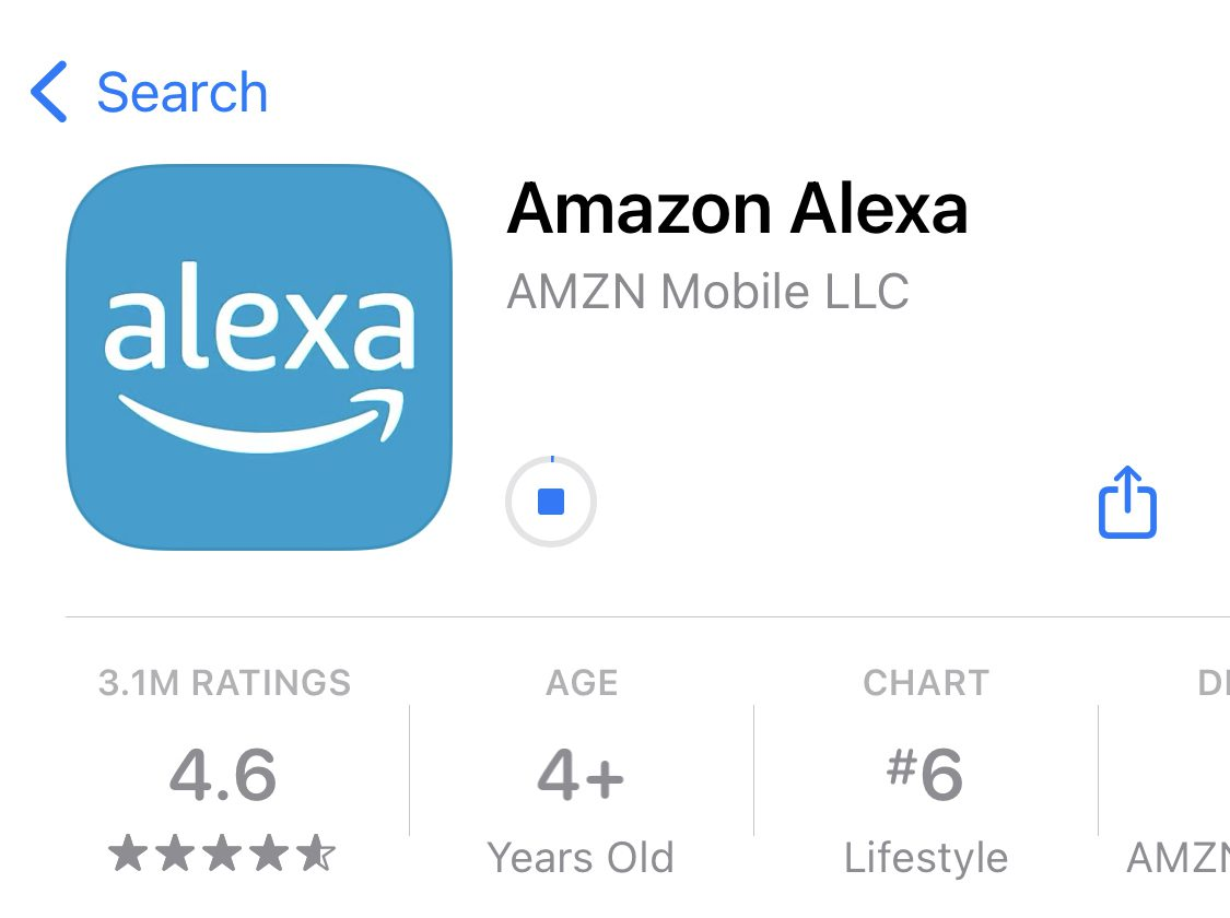 Step 1: Download Alexa App