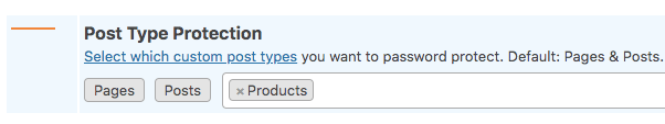 Way to password protect WooCommerce products