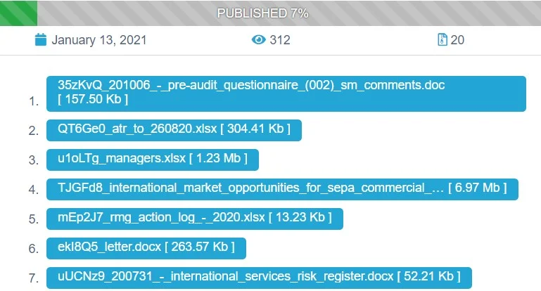 Stolen Files From SEPA Systems Leaked by Conti Ransomware 1