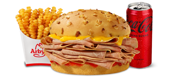 Arby's®'ten Beef'n Cheddar Menü