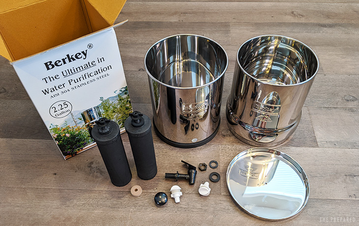 how to build a berkey water filter