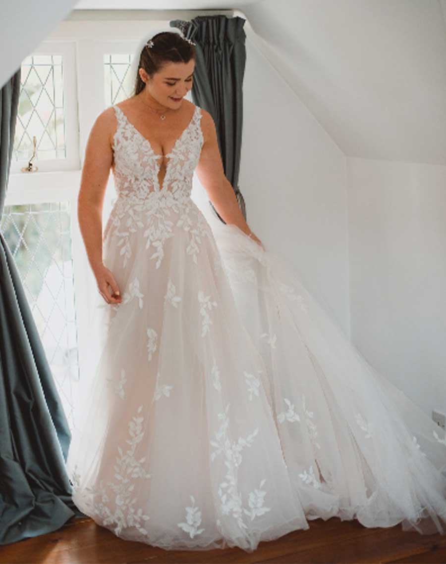 boho wedding dress