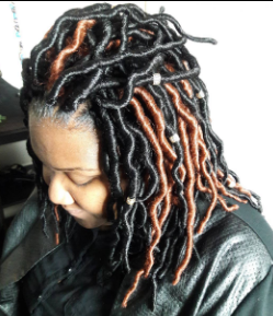 Short Crochet Faux Locs 