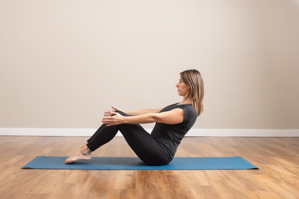 learing yoga at home 