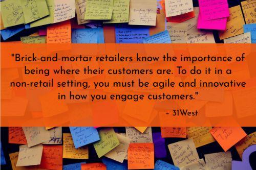 “Brick-and-mortar retailers know the importance of being where their customers are. To do it in a non-retail setting, you must be agile and innovative in how you engage customers. You also have to adapt to your customers’ favorite ways of contacting you, including using social media. Support and engagement through these channels are critical to boosting customer satisfaction. In other words, you must go beyond email and online forums to keep today’s customers engaged.” – 5 Key Customer Service Best Practices, 31West