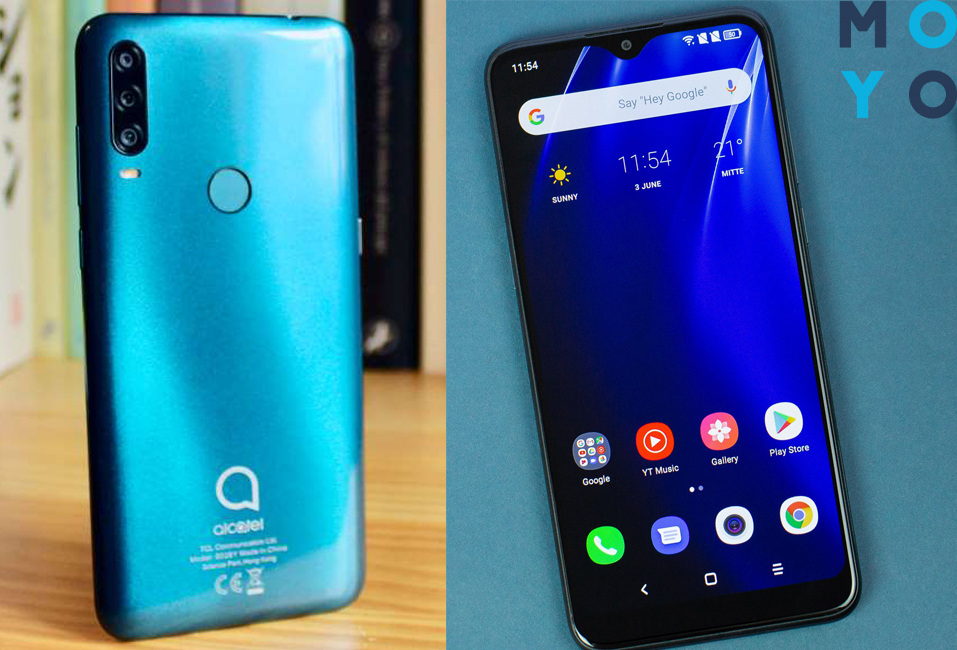 огляд телефону Alcatel 1S