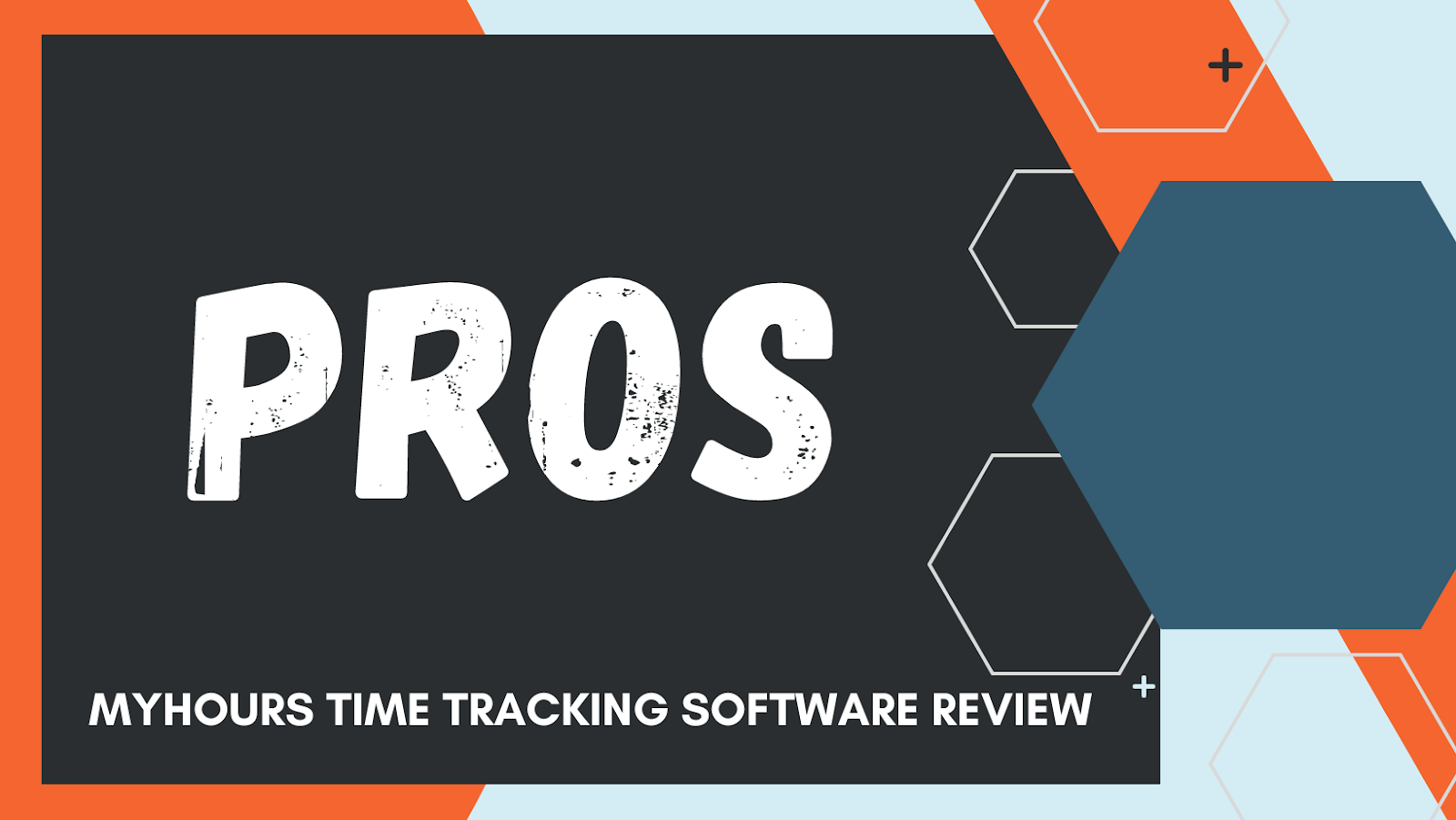 MyHours Time Tracking Software Pros