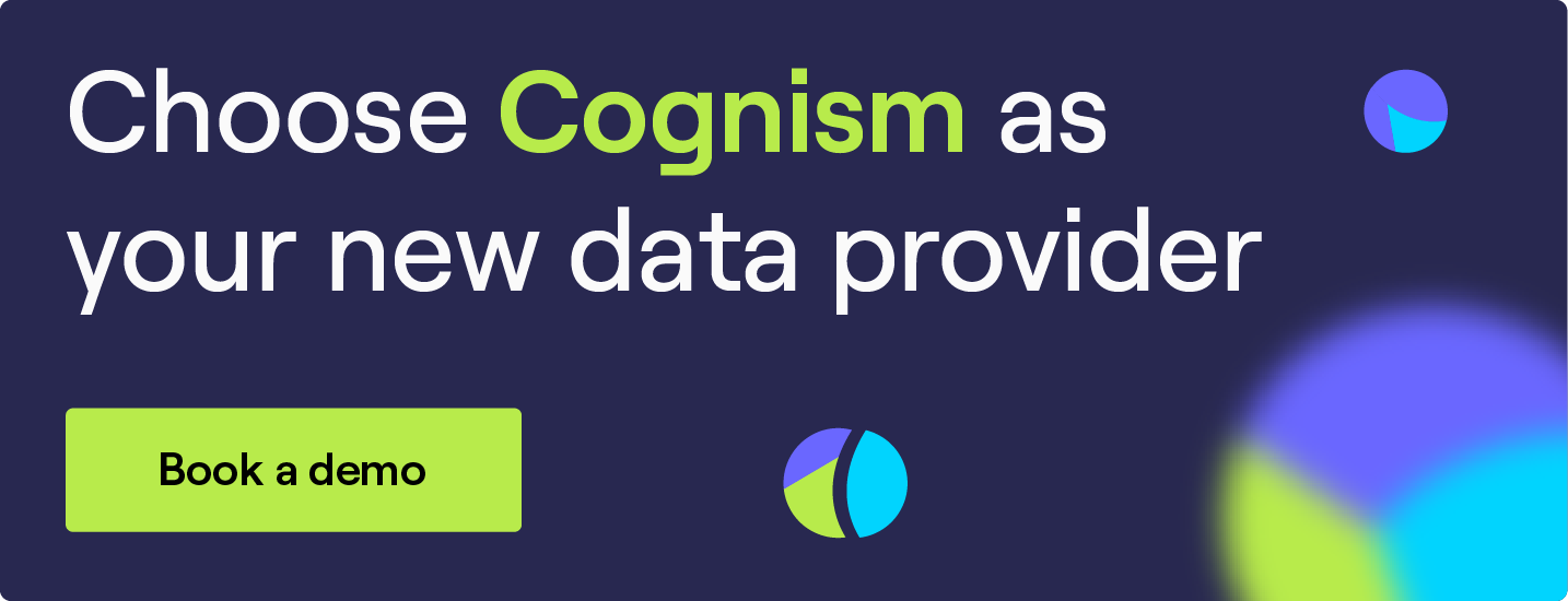 Choose Cognism as your new data provider. Click to book your demo. 