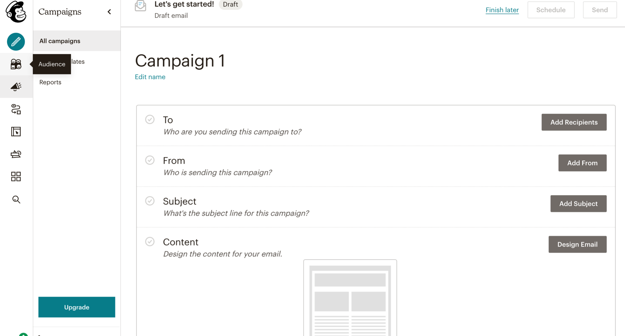 MailChimp Campaigns