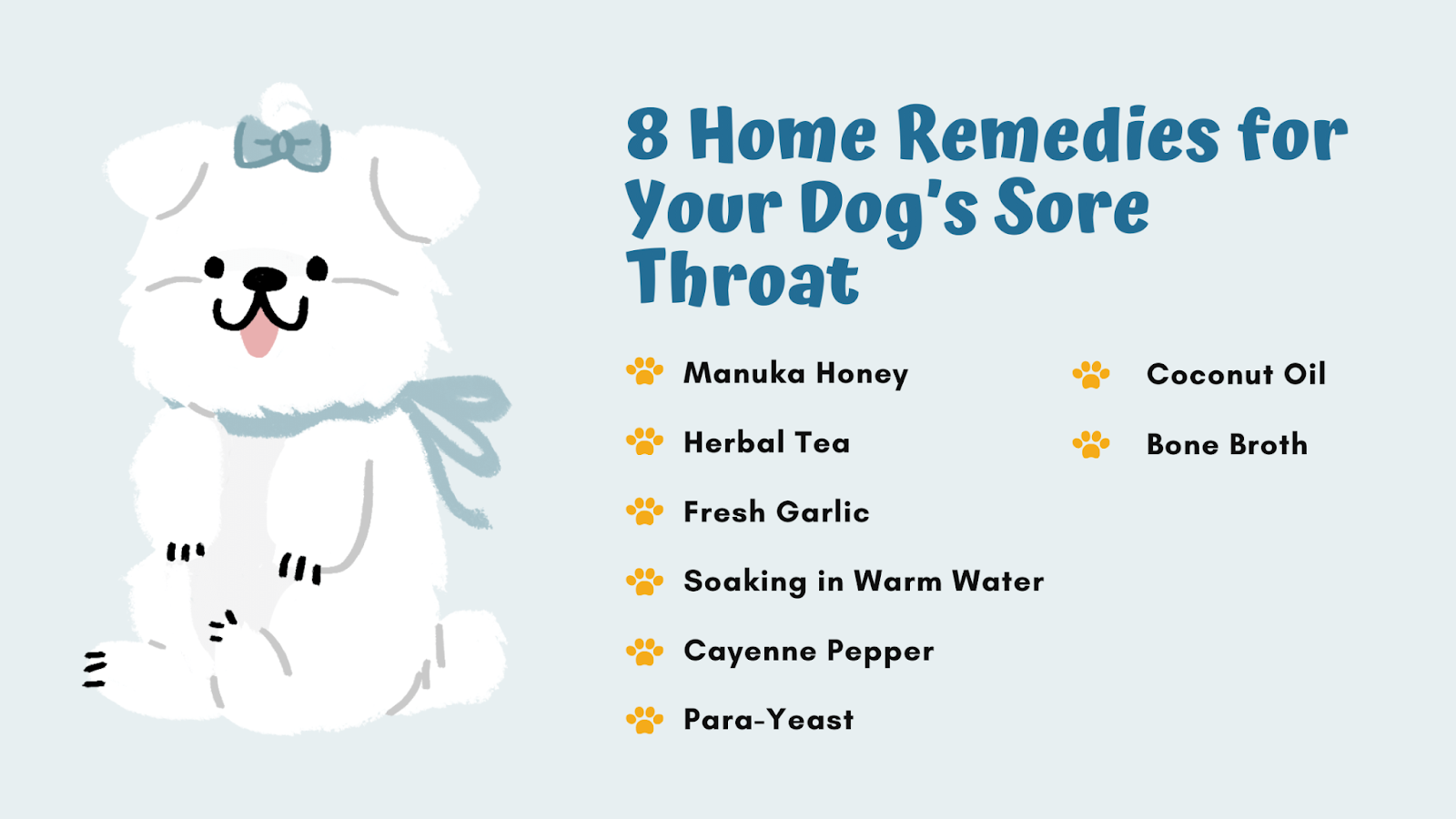8 home remedies for your dog's sore throat