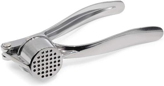 Stainless Steel Garlic Press - Professional Kitchen Garlic Crusher - E –  EcoQuality Store