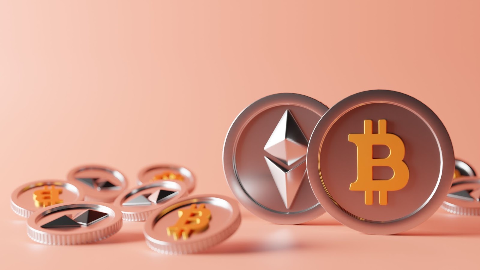 Bitcoin and Ethereum coins are cryptocurrencies