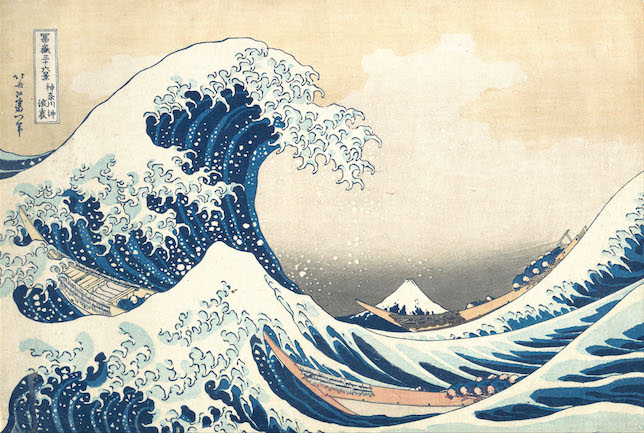 La Grande Vague de Hokusai