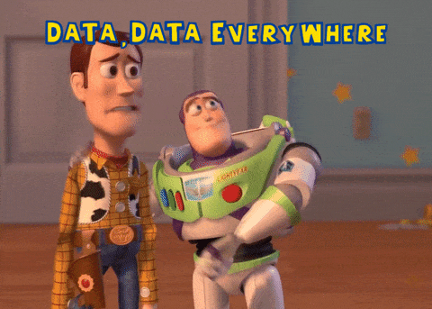 Buzz Lightyear talking about data