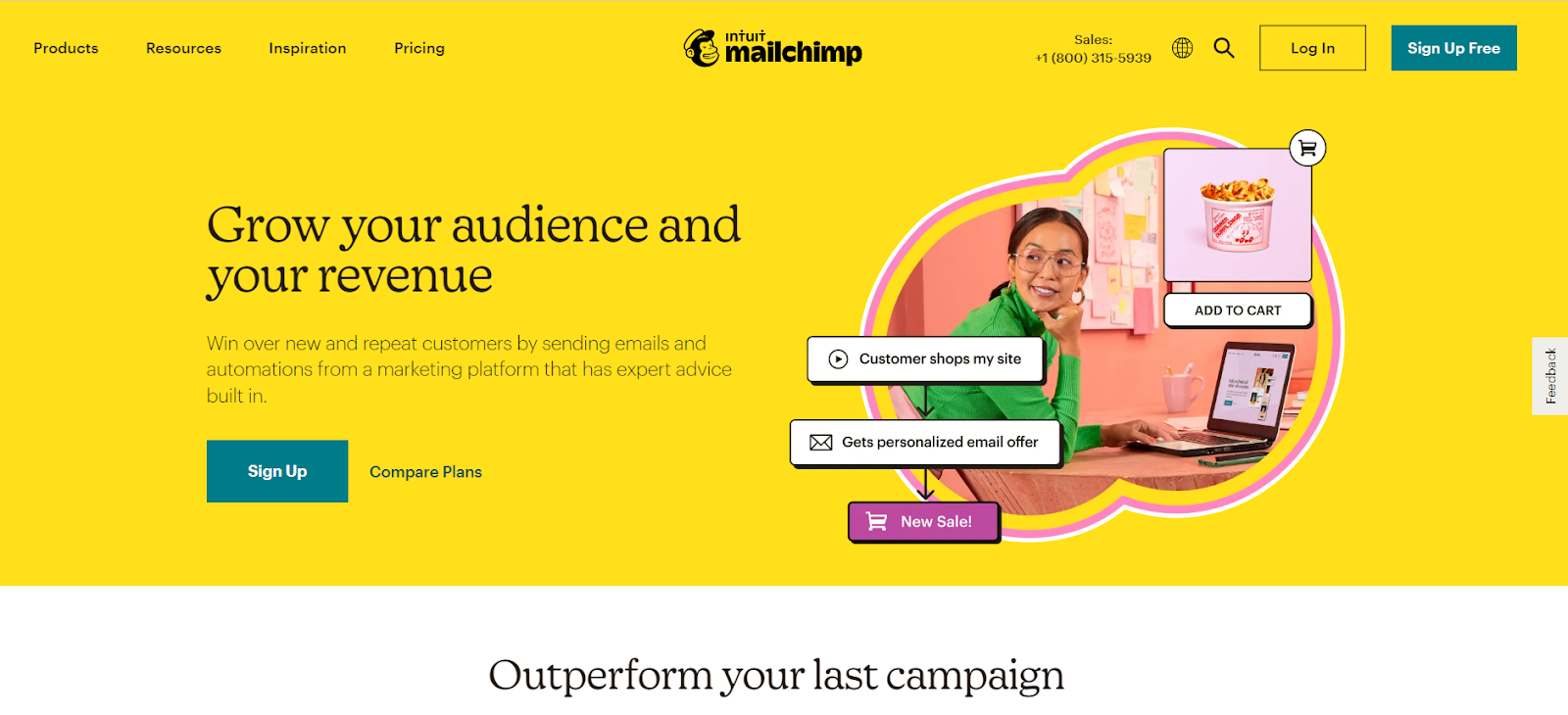 mailchimp marketing app on shopify