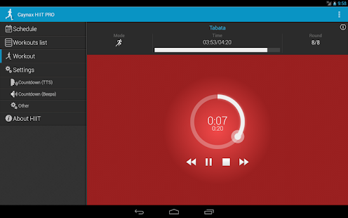 Download HIIT - interval workout PRO apk