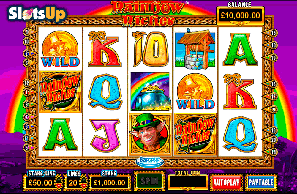 Rainbow Riches Slot Machine Online with 95% RTP ᐈ Barcrest Casino Slots