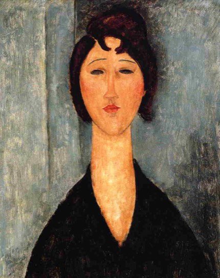 Amedeo Modigliani, Portrait of a Young Woman, 1918