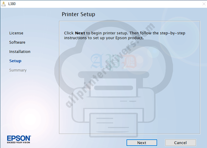 epson printer install driver