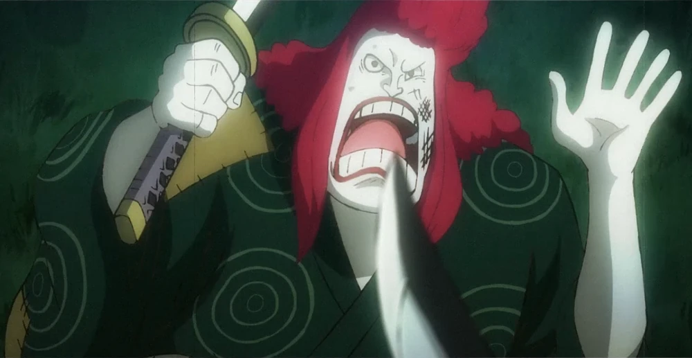 Kurozumi Kanjuro in One Piece.