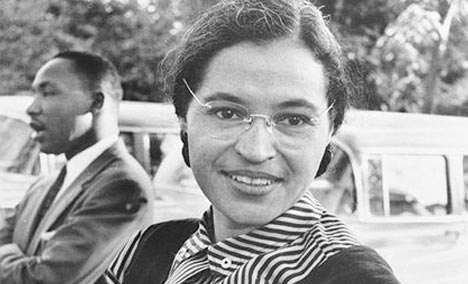 Image result for rosa parks and martin luther king