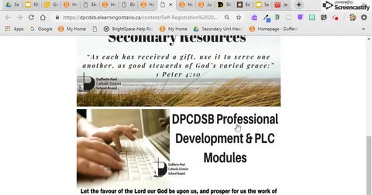 Demo Video - How to Self-Register for DPCDSB Secondary Math Resources.webm