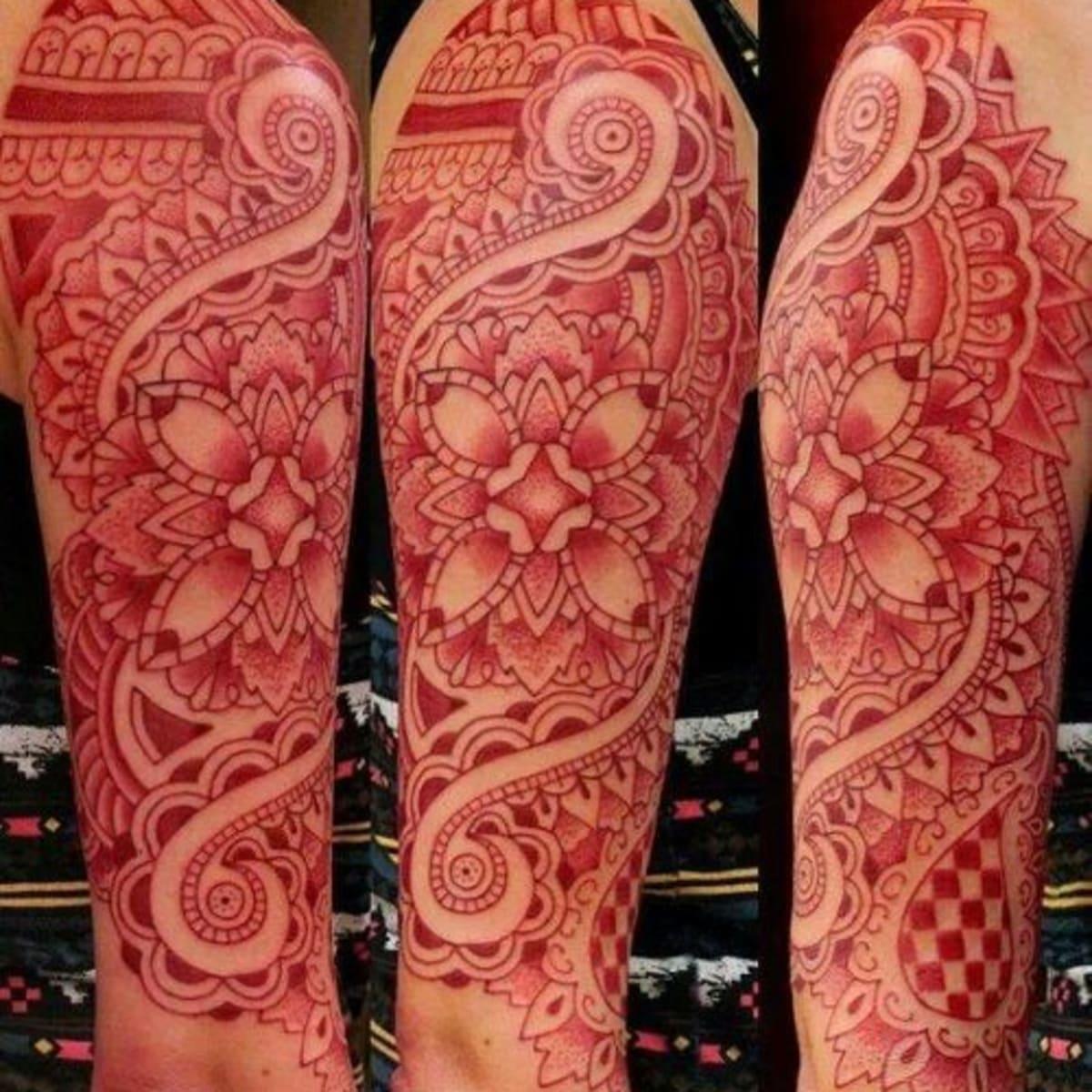 Red Ink Tattoos - Tattoo Ideas, Artists and Models