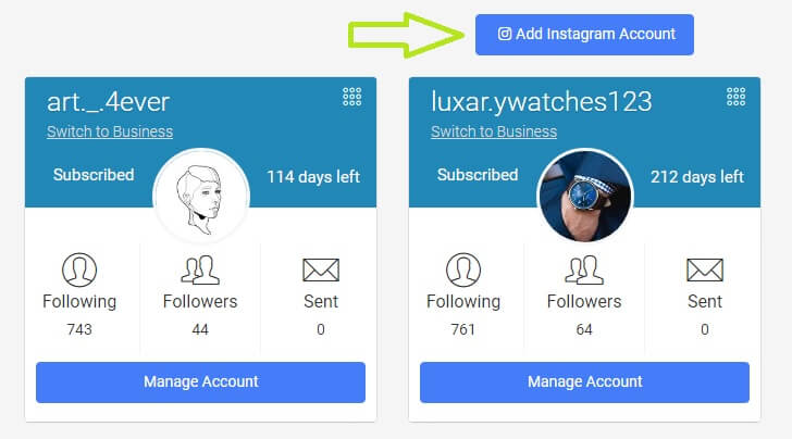  How to Track Instagram link clicks using AiSchedul step 1