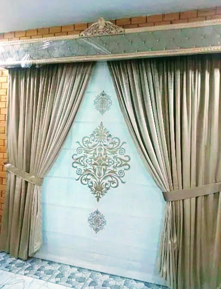 silk curtain for living room