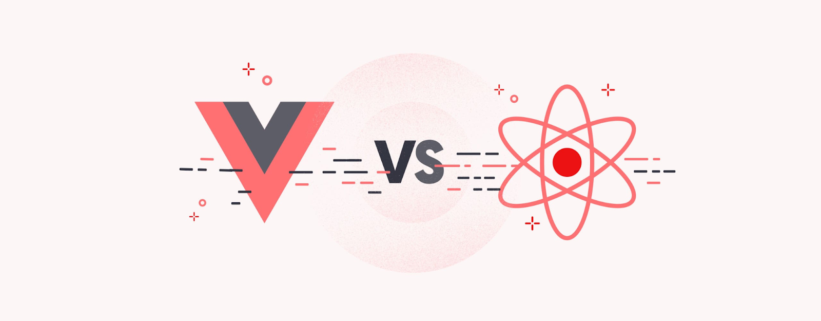 What Shares the React and Vue Frameworks?