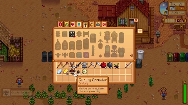 Crafting Sprinkler