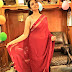 Telugu Anchor Syamala in Red Saree 