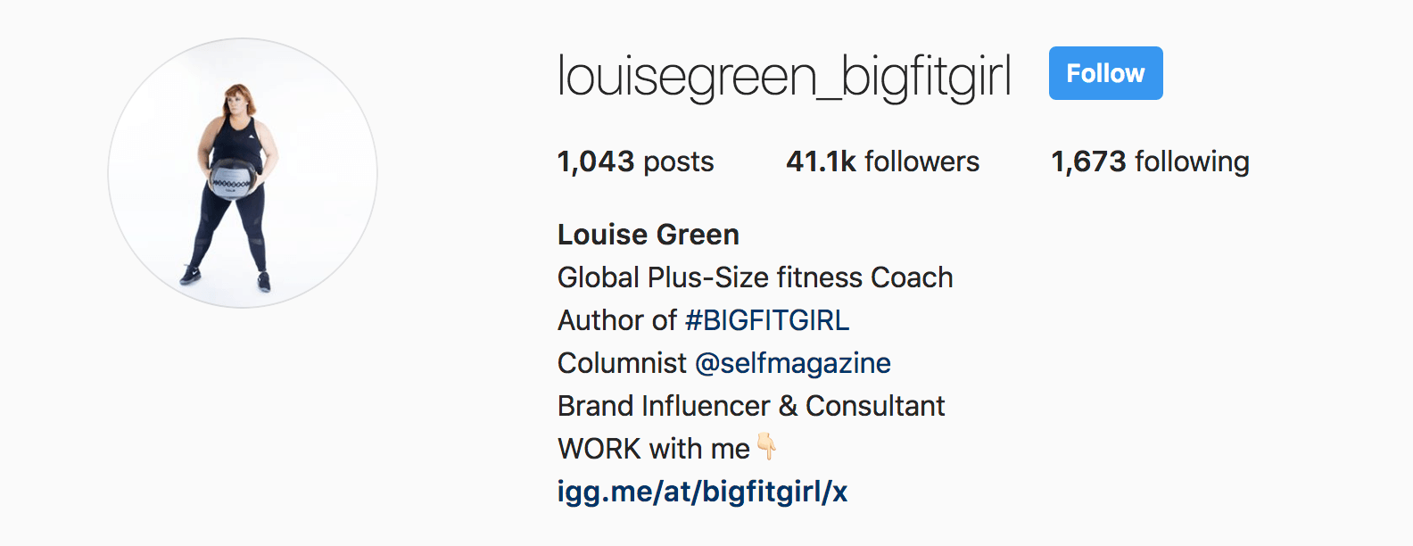 fitness bio for instagram