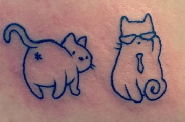 cute cat tattoo ideas