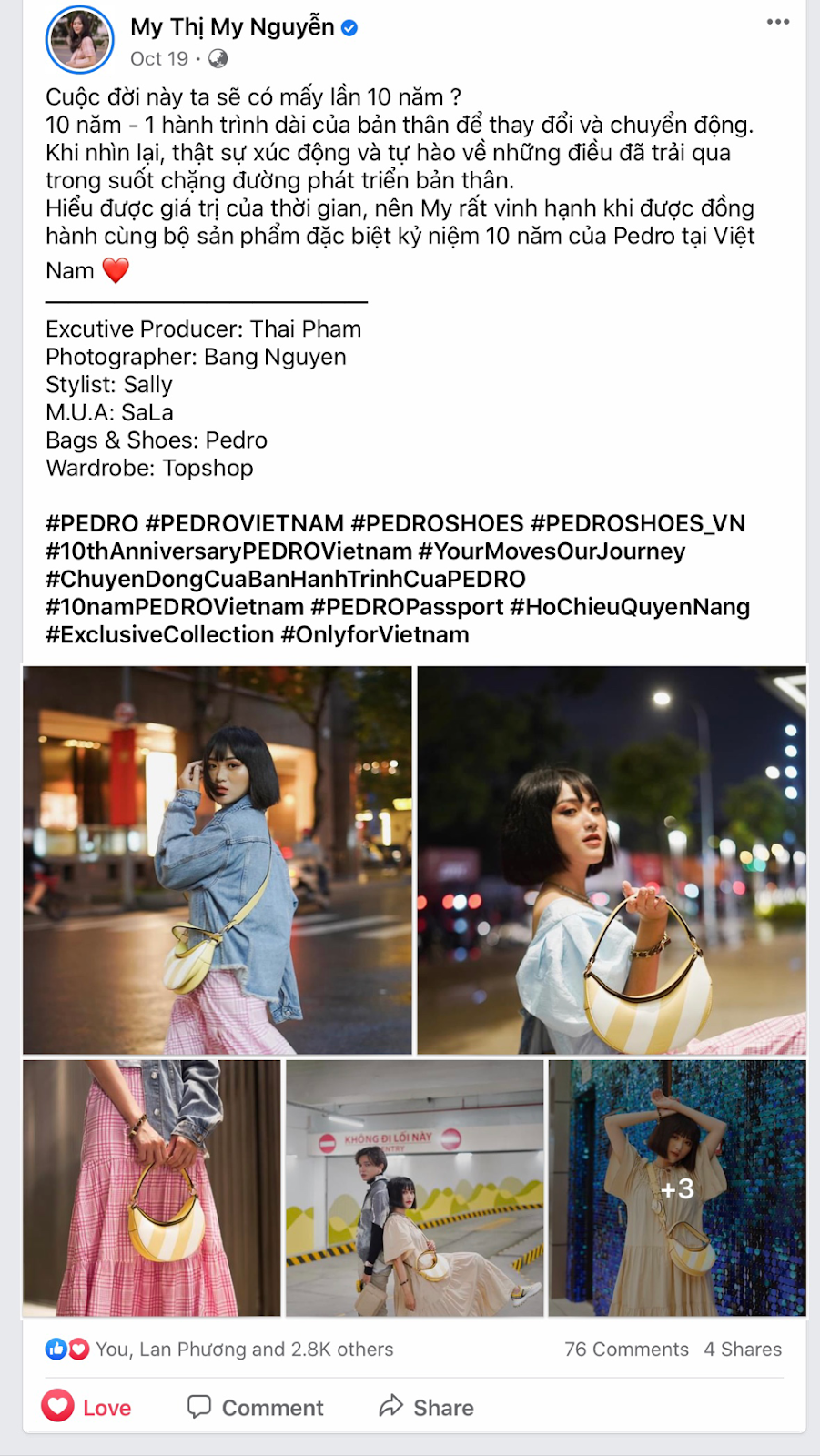  Tín đồ thời trang Việt hào hứng khoe cột mốc của bản thân với giày PEDRO