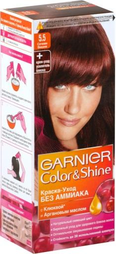 Красная краска для волос Garnier