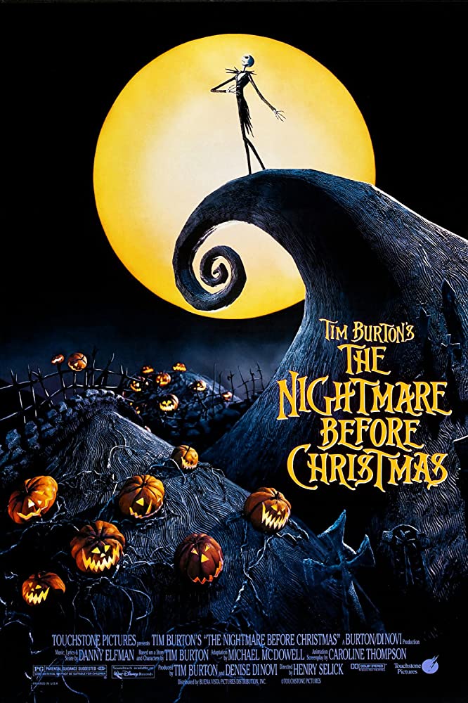 The Nightmare Before Christmas poster (From:IMDB.com).