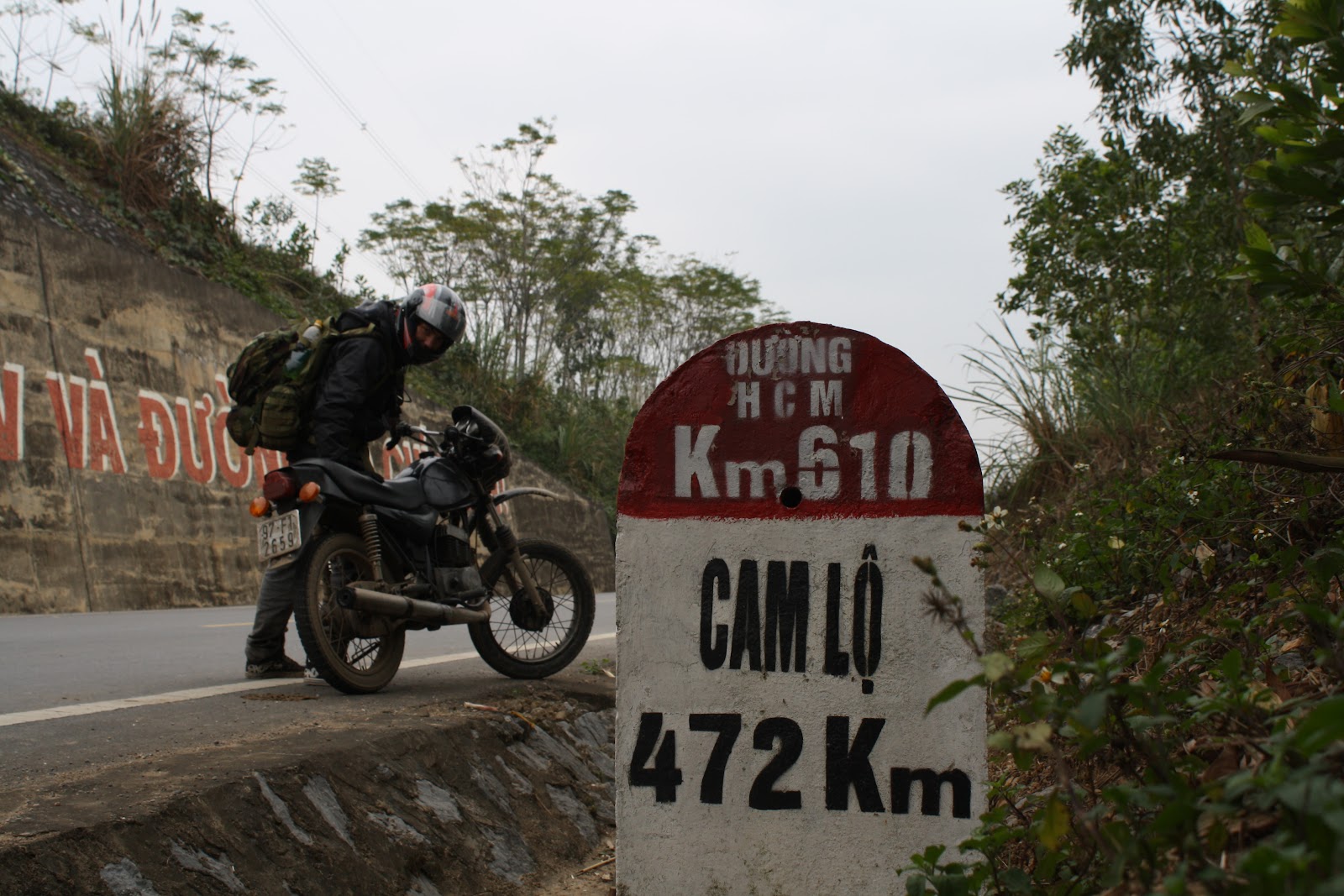 motorbiking in Vietnam