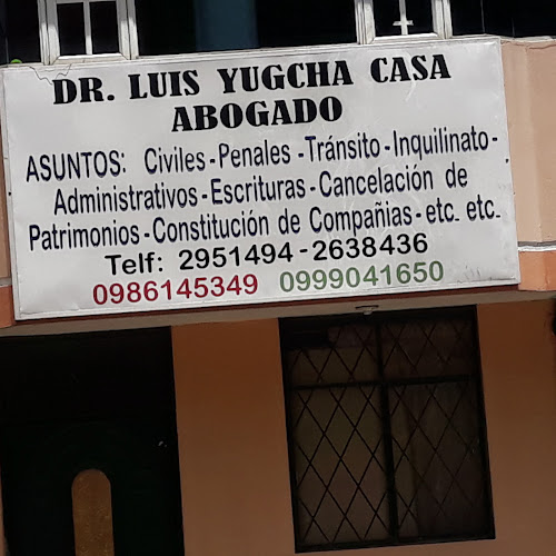 Opiniones de Dr Luis Yugcha Abogado en Quito - Abogado