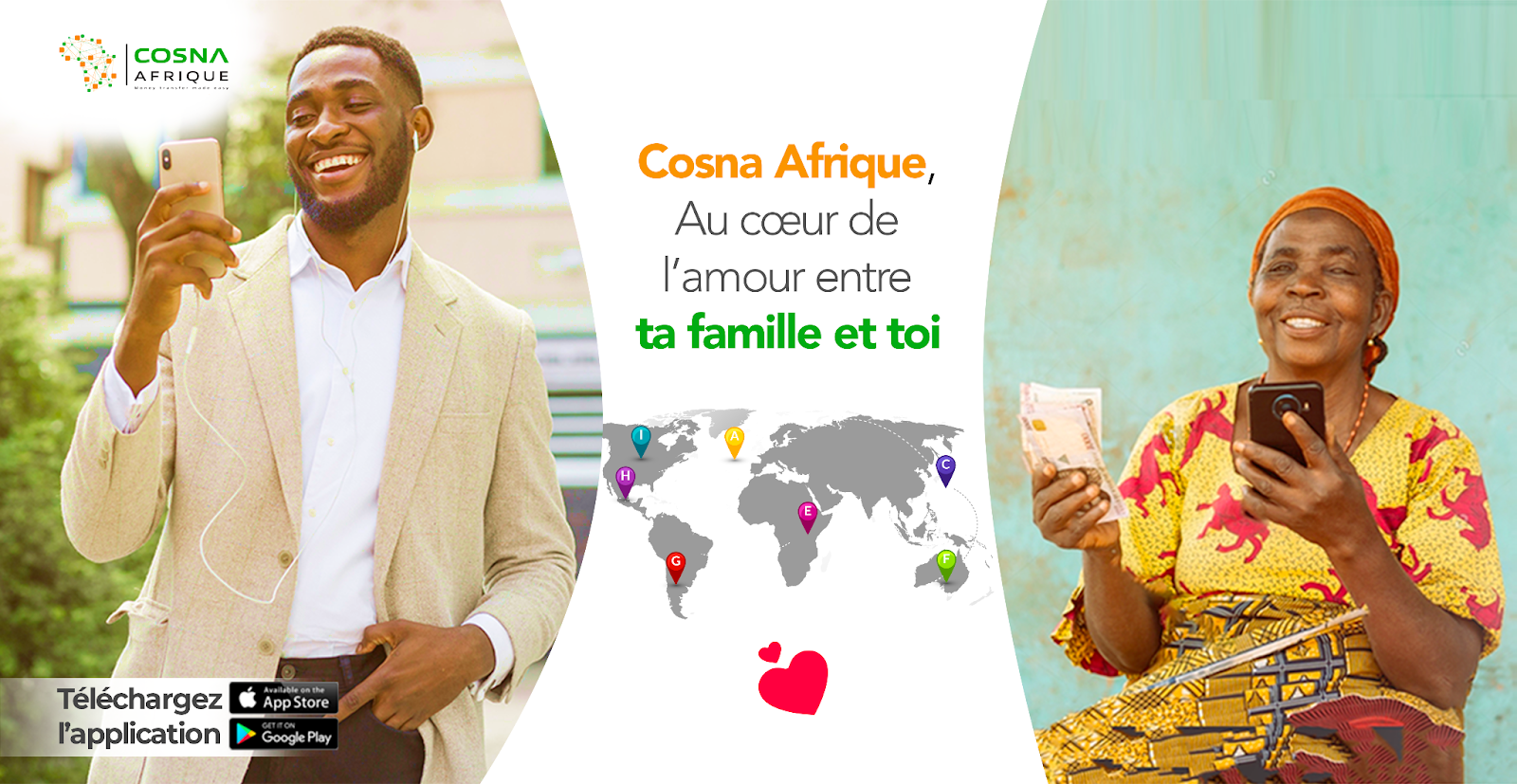 Cosna afrique réuni la famille.