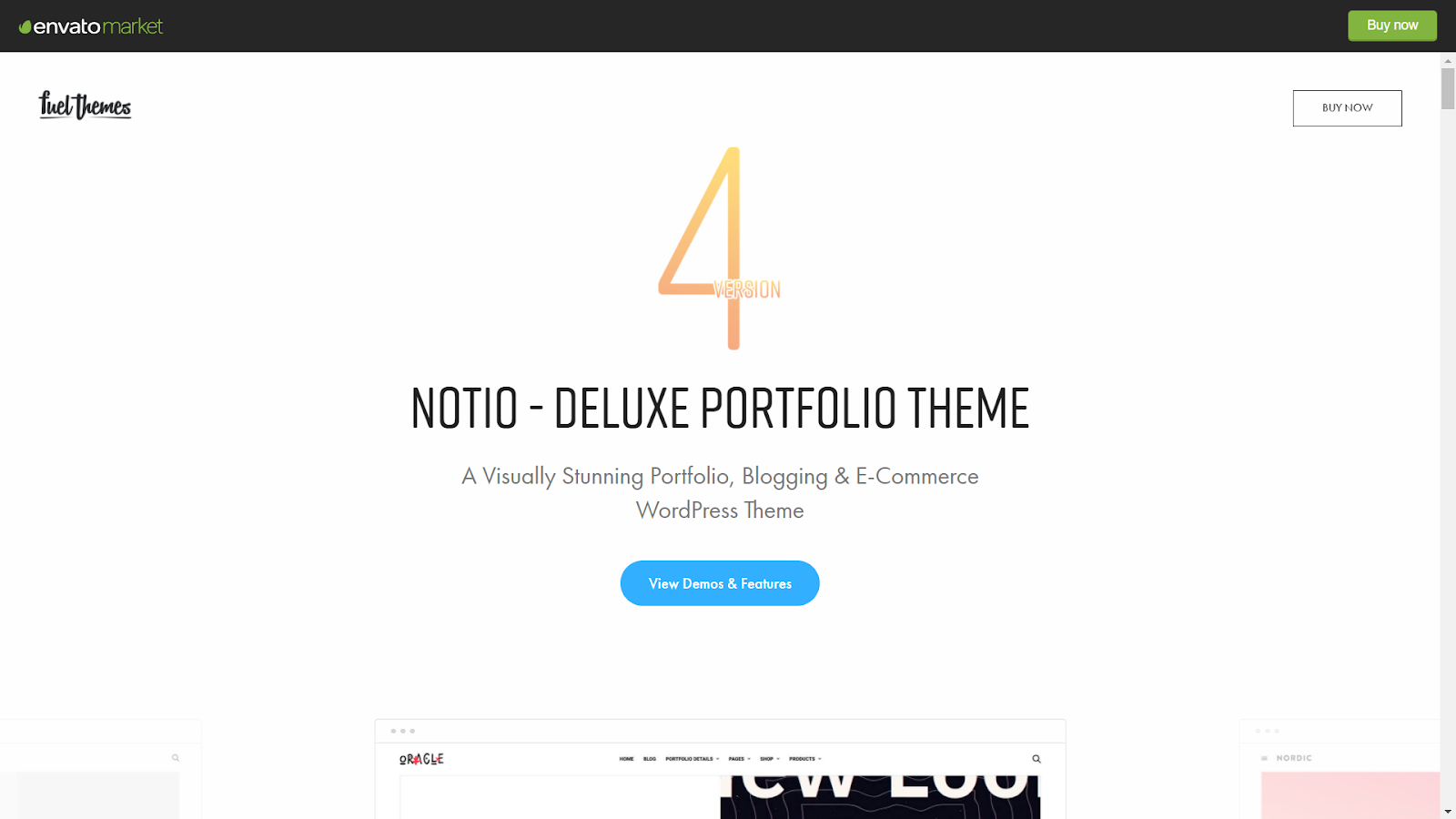 Notio Masonry WordPress Themes