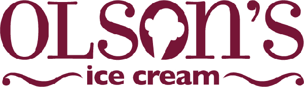 Logo de l'entreprise de crème glacée Olsons