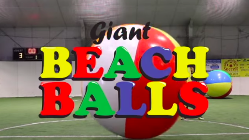Giant Inflatable Beach Ball 90 Inflated Size Jet Creatio