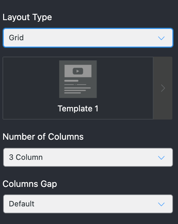 Layout Type