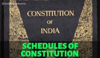 12 schedules of Indian Constitution for Indian Polity ncert notes preperation