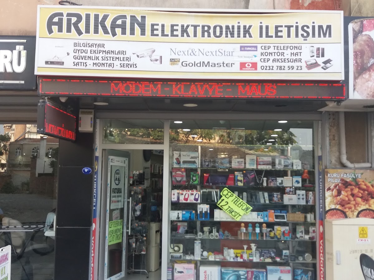 ARIKAN ELEKTRONİK Uydu,Kamera Ve Güvenlik Sistemleri
