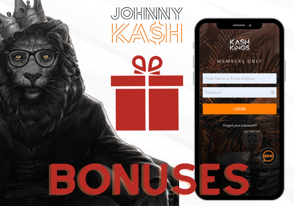 Johnny Kash casino promotions for registered players