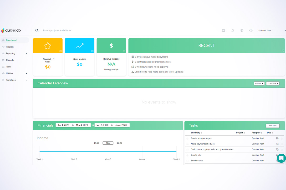 Dubsado  Business Management Solution