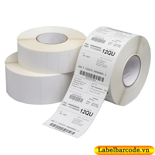 Decal PVC in tem nhãn mã vạch