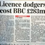 BBC Licence Fee Newspaper Exclusive